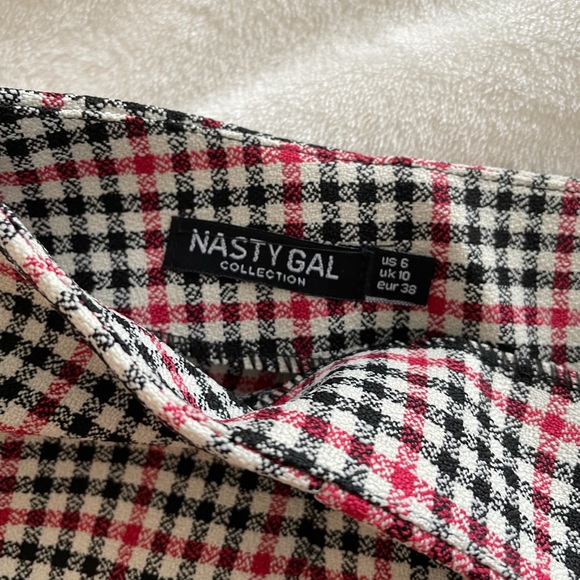 Nasty Gal Check for Me Mini Skirt - Picture 7 of 7